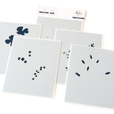 Playful Petals stencil